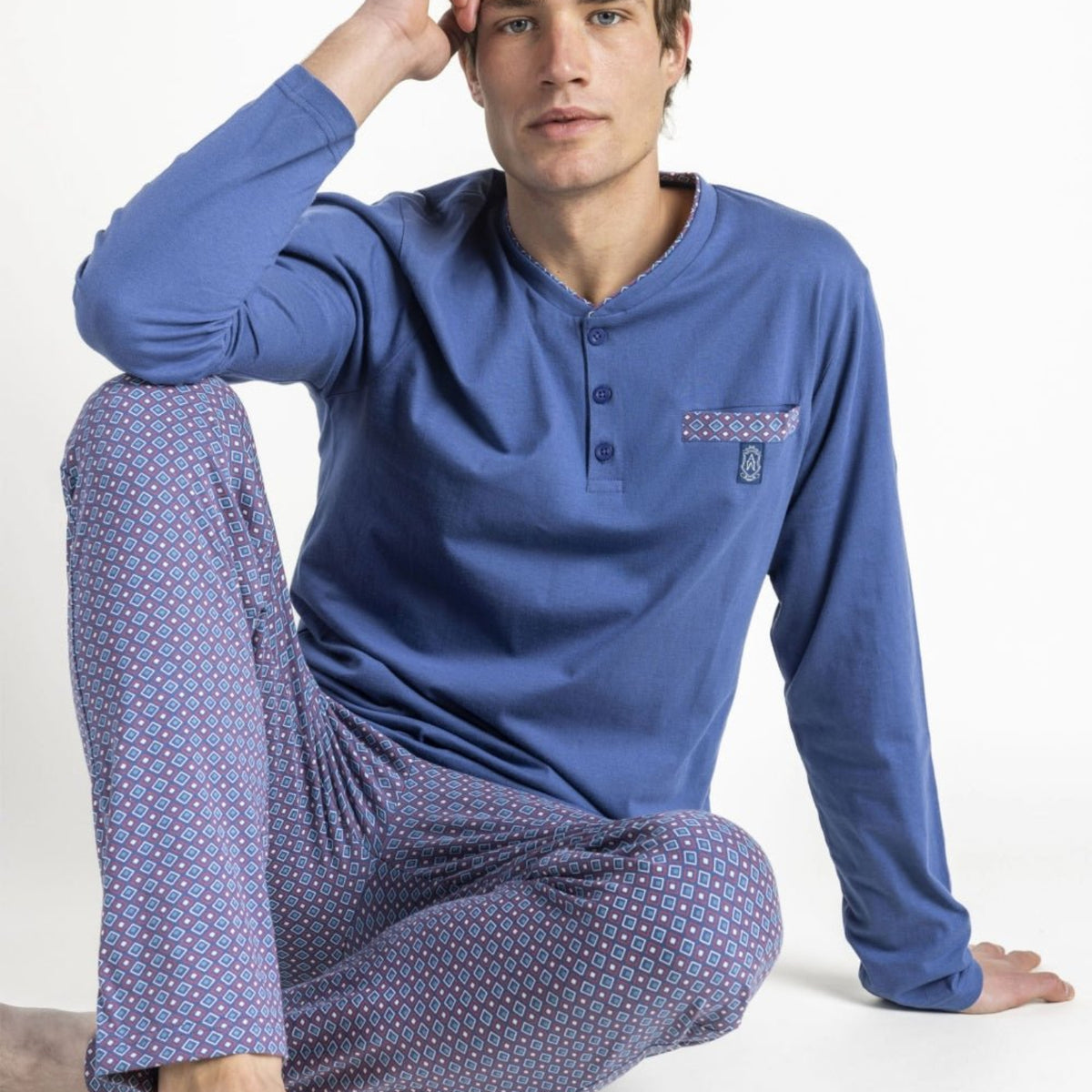 Pigiama Uomo Primavera/Estate Admas 64758 XXL - The King Luxury
