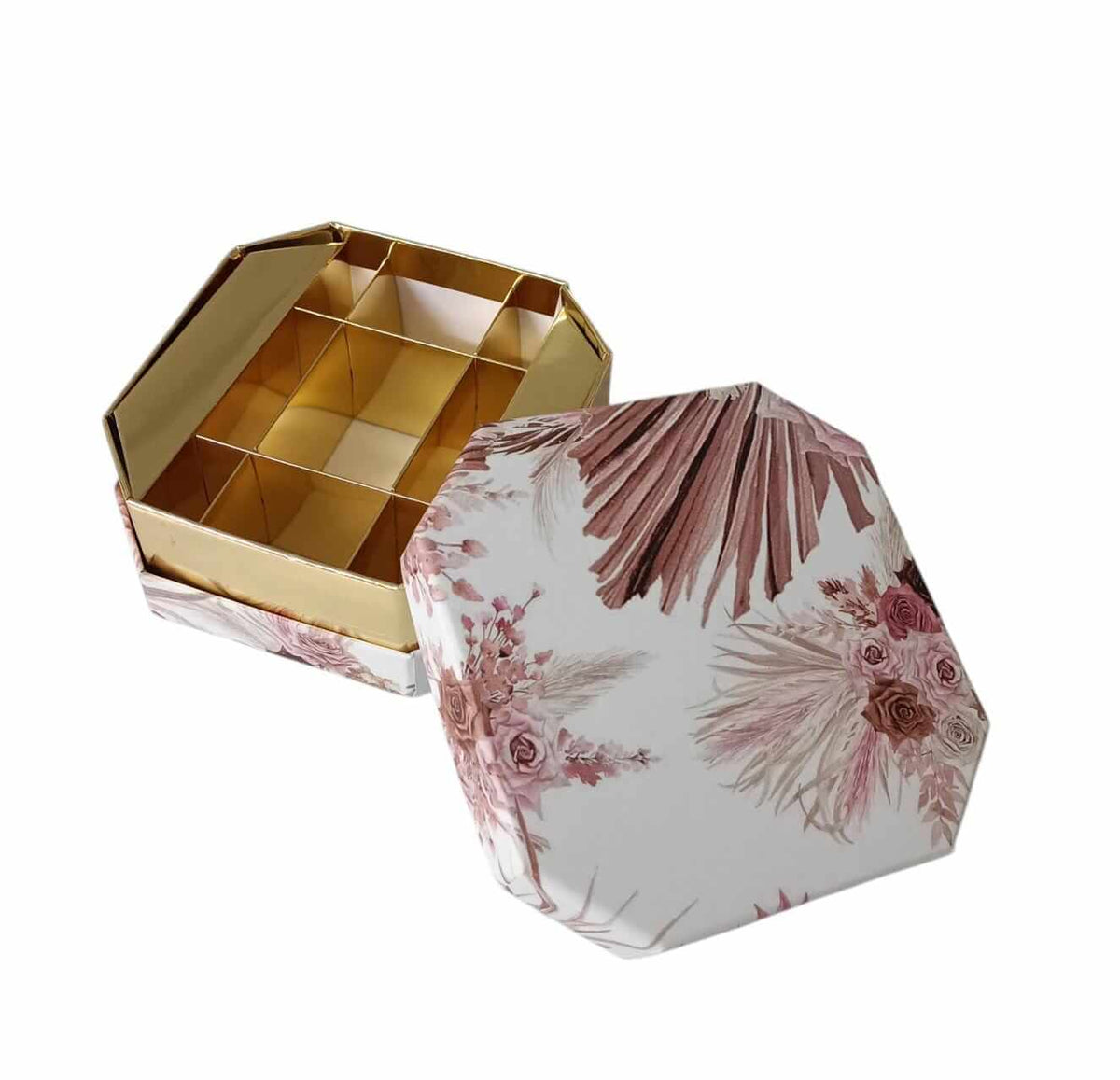 Portaconfetti Matrimonio Special Gifts Astuccio ottagonale Carta - The King Luxury