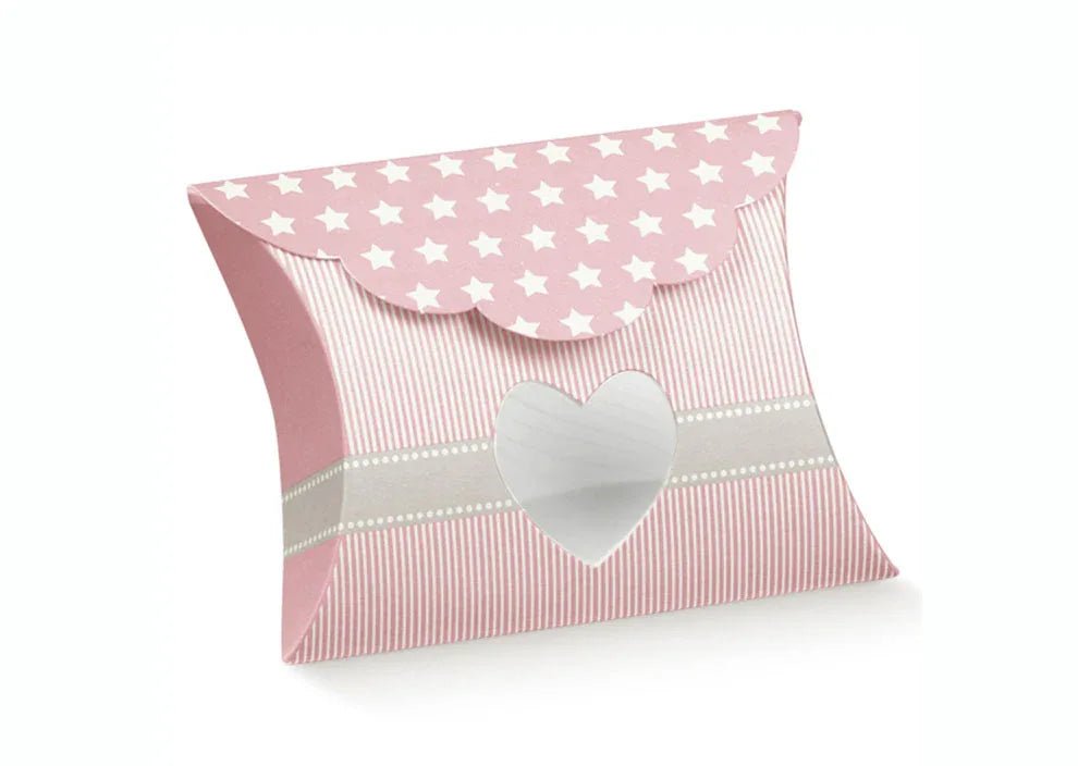 Scatolina Nascita Bimba Busta Florentina Star Rosa - The King Luxury