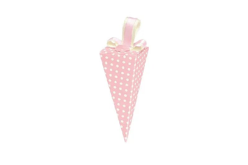 Scatolina Nascita Bimba Cono Florentina Atelier Rosa - The King Luxury