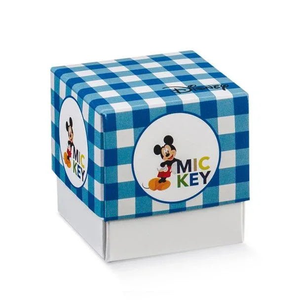 Scatolina Nascita Bimbo Disney Topolino Blu - The King Luxury