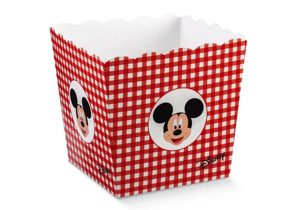 Scatolina Nascita Bimbo vaso Disney Topolino Mickey Rosso - The King Luxury