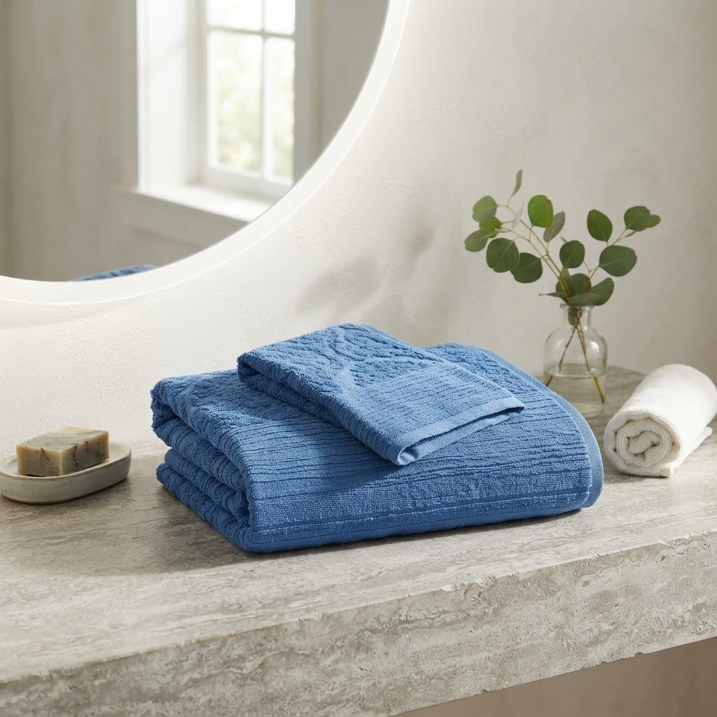 Set Asciugamani 1+1 Papalina Madrasa in Spugna 100% Cotone - The King Luxury