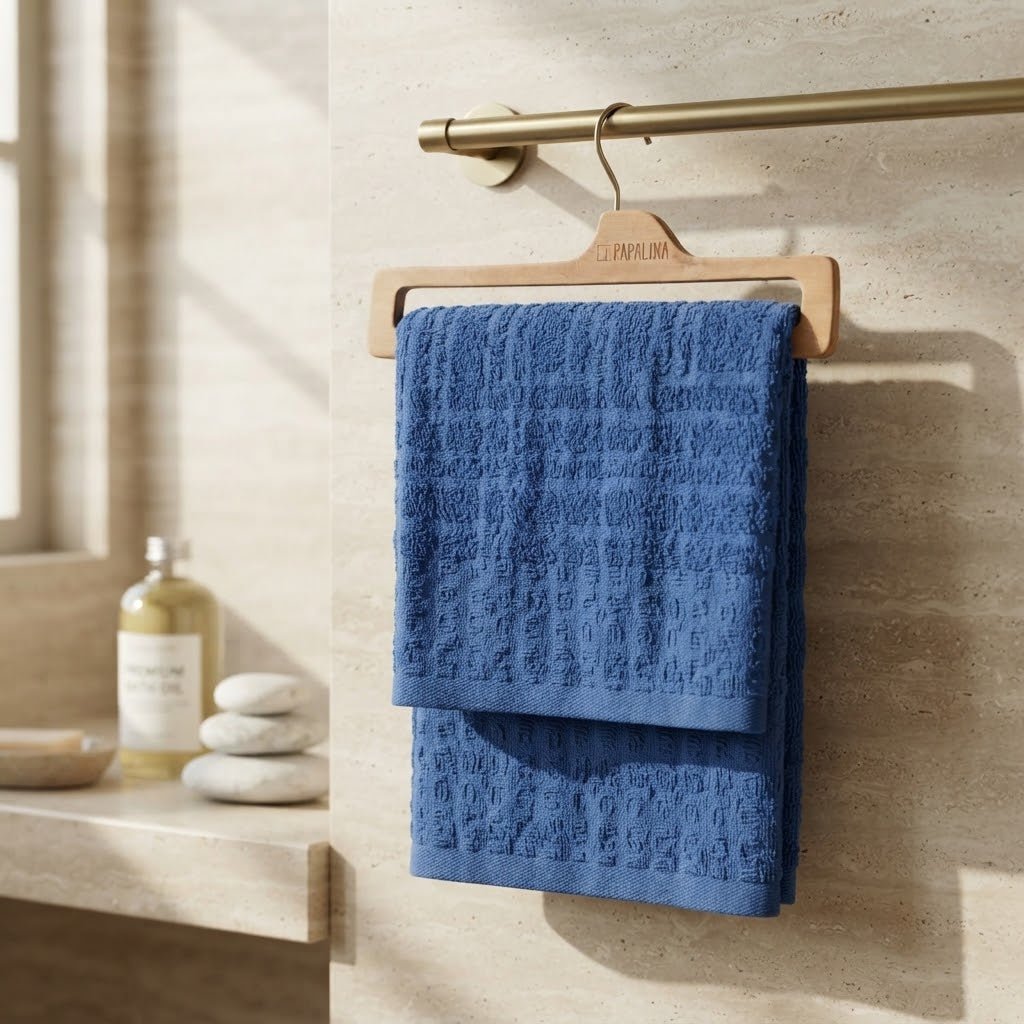 Set Asciugamani 1+1 Papalina Medina in Spugna 100% Cotone - The King Luxury
