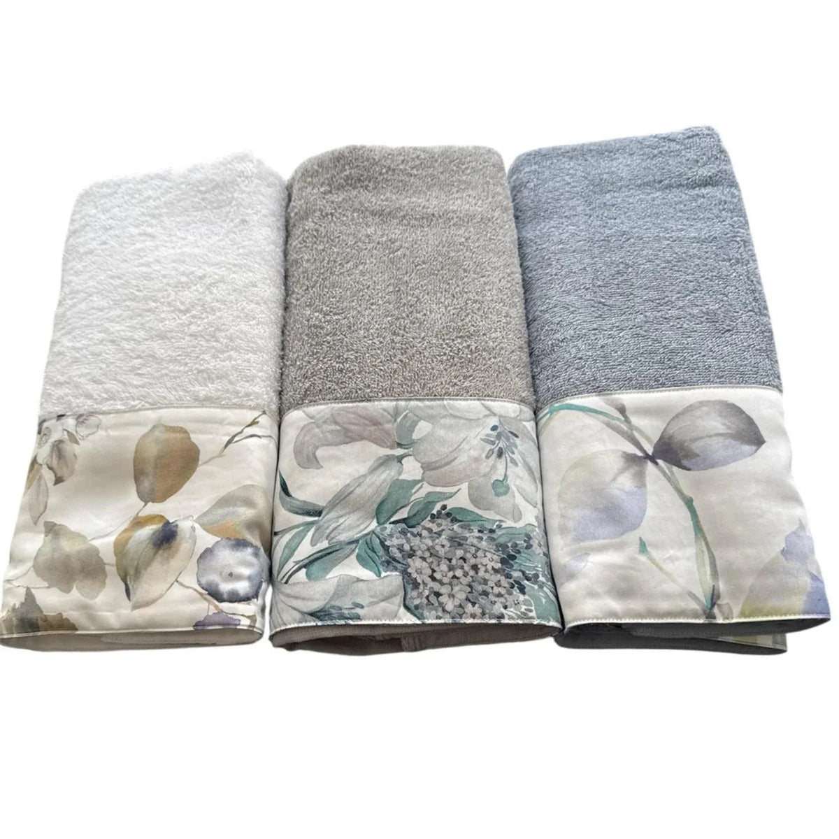 Set Asciugamani 3+3 Alexander Tuscany Home Balza – Spugna di Cotone - The King Luxury