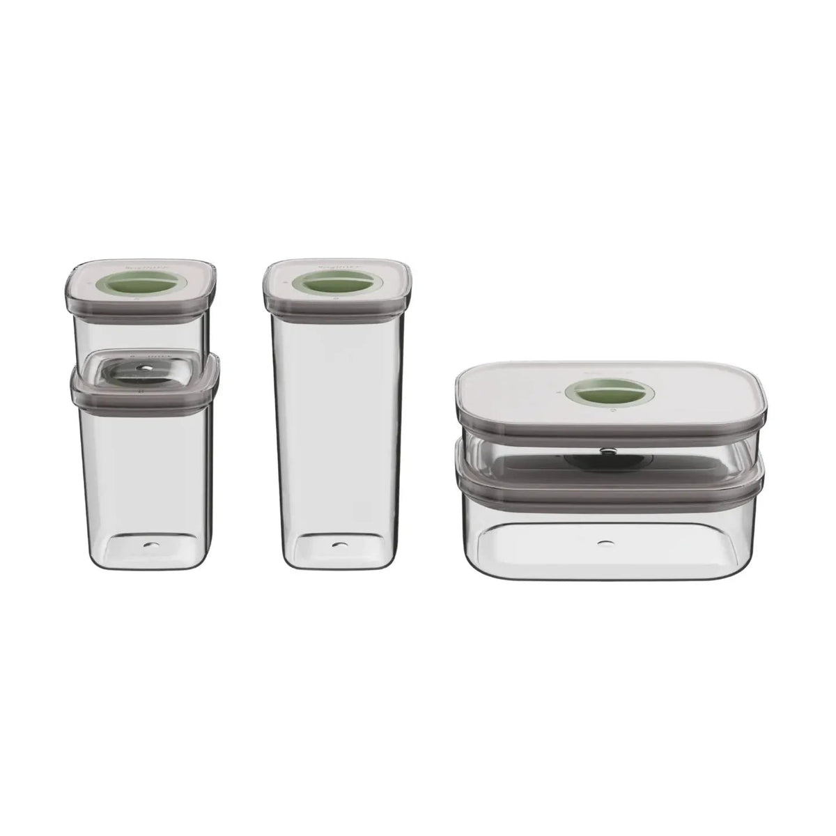 Set Contenitori Ermetici Smart Seal 5 Pezzi – Berghoff 3950679 - The King Luxury