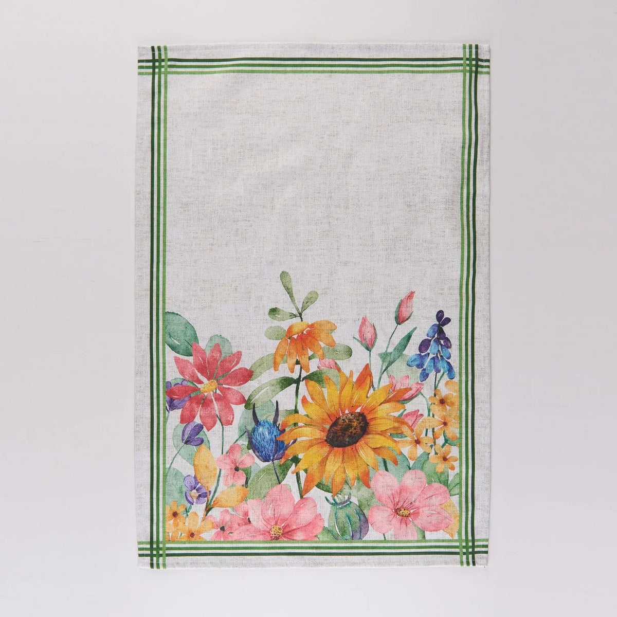 Strofinaccio Maè Via Roma 60 Dublino – 100% Cotone Stampa Floreale - The King Luxury