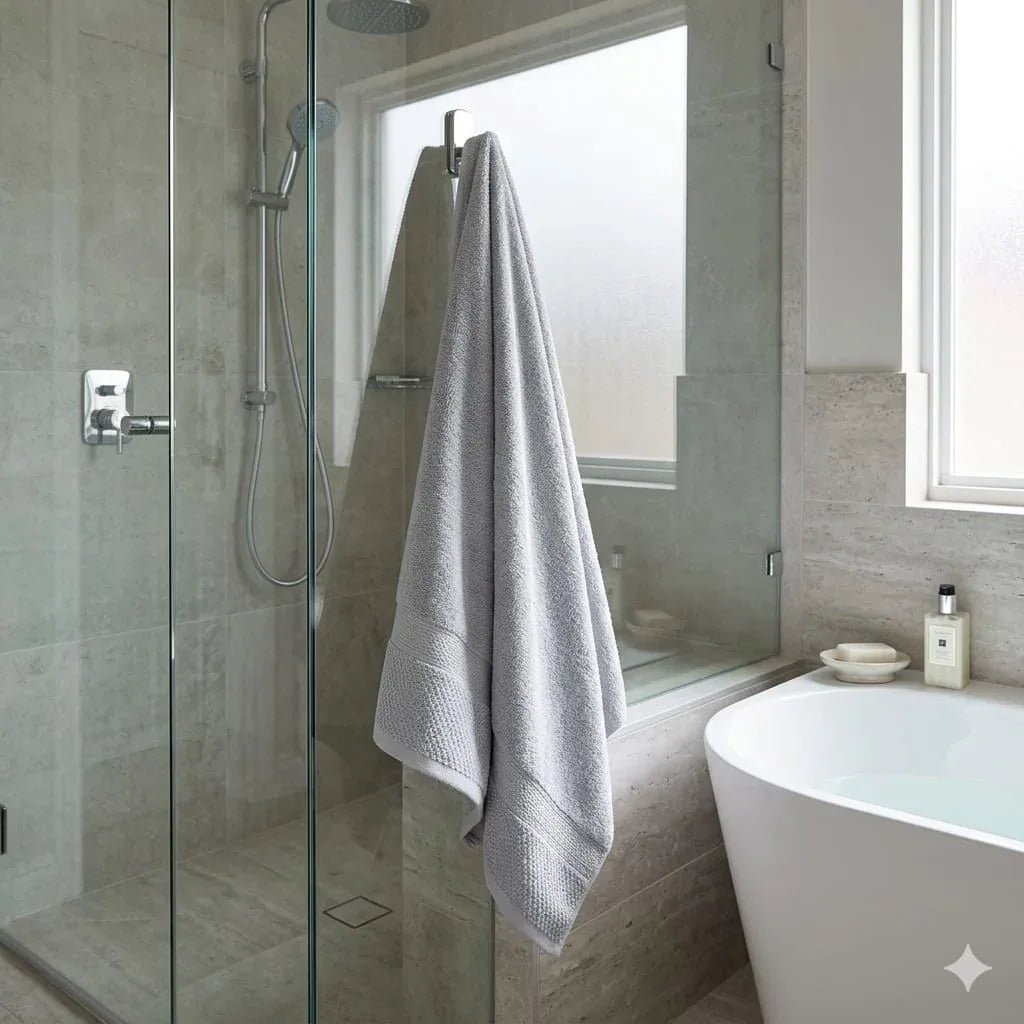 Telo Bagno Maestri Cotonieri Eternity 90x140 cm in Spugna di Cotone - The King Luxury