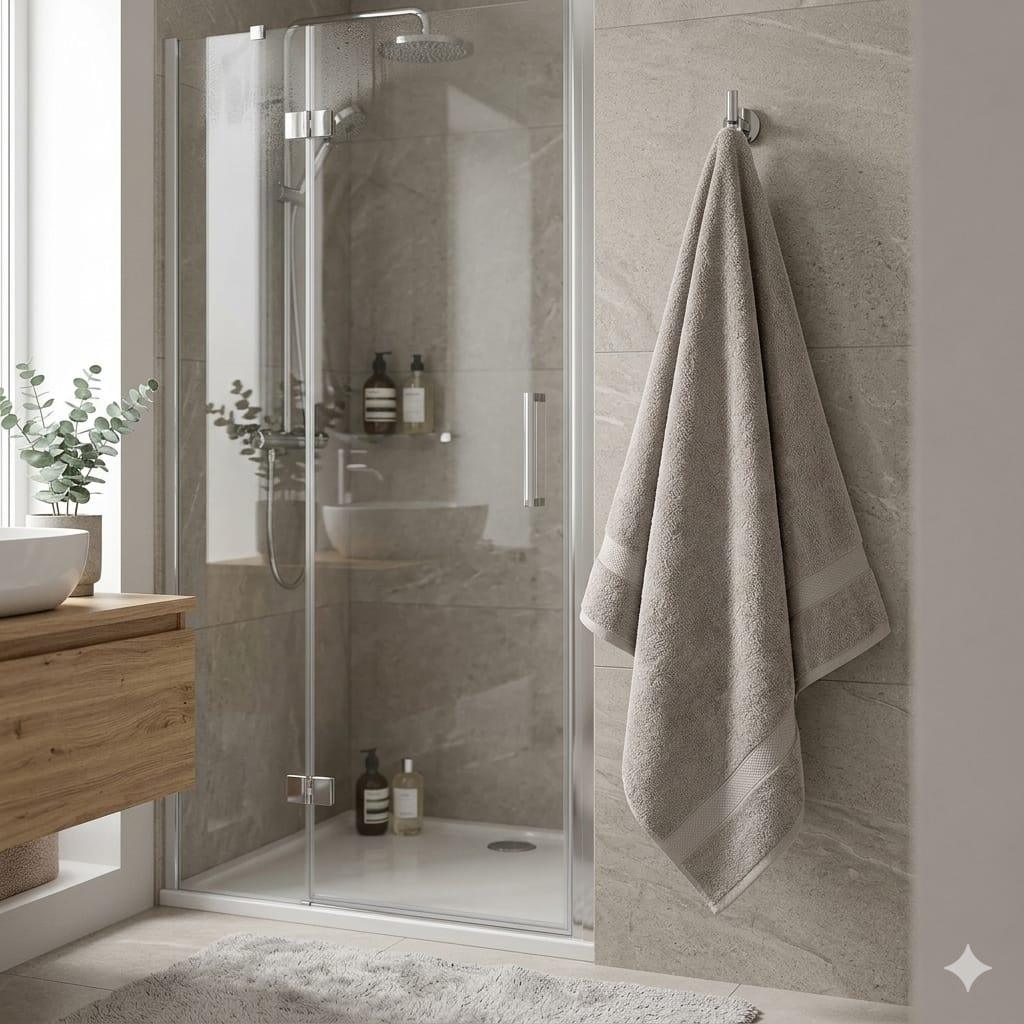 Telo Bagno Maestri Cotonieri Eternity 90x140 cm in Spugna di Cotone - The King Luxury