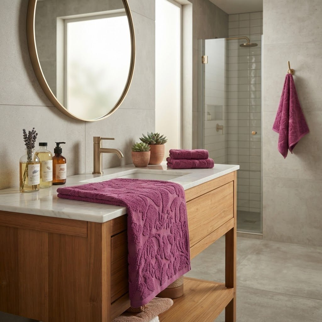 Telo Bagno Papalina Heller in Spugna 100% Cotone Jacquard - The King Luxury