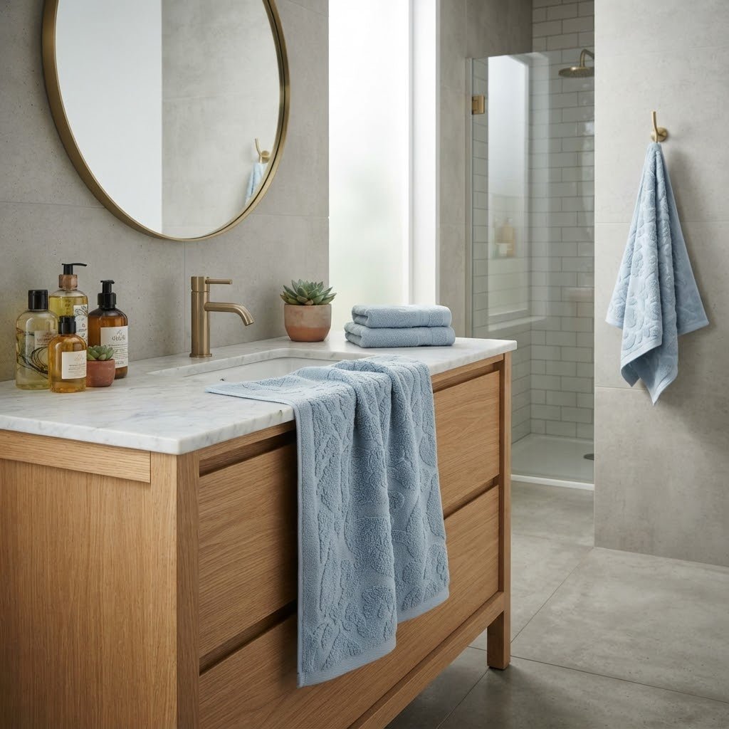 Telo Bagno Papalina Heller in Spugna 100% Cotone Jacquard - The King Luxury