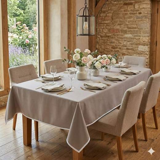 Tovaglia da Tavola Mae' Via Roma 60 Freshness X18 Microresinato - The King Luxury