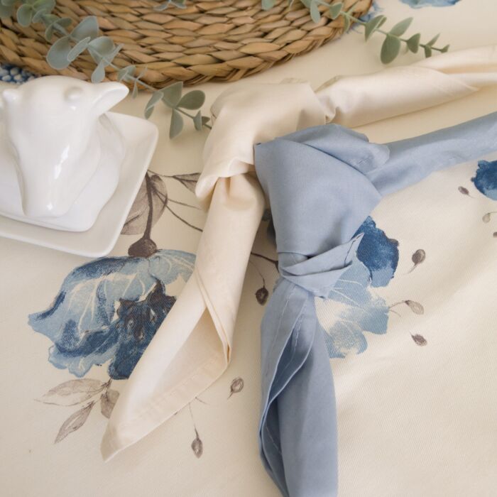 Tovaglia da Tavola Maestri Cotonieri Botanique X6 Cotone - The King Luxury