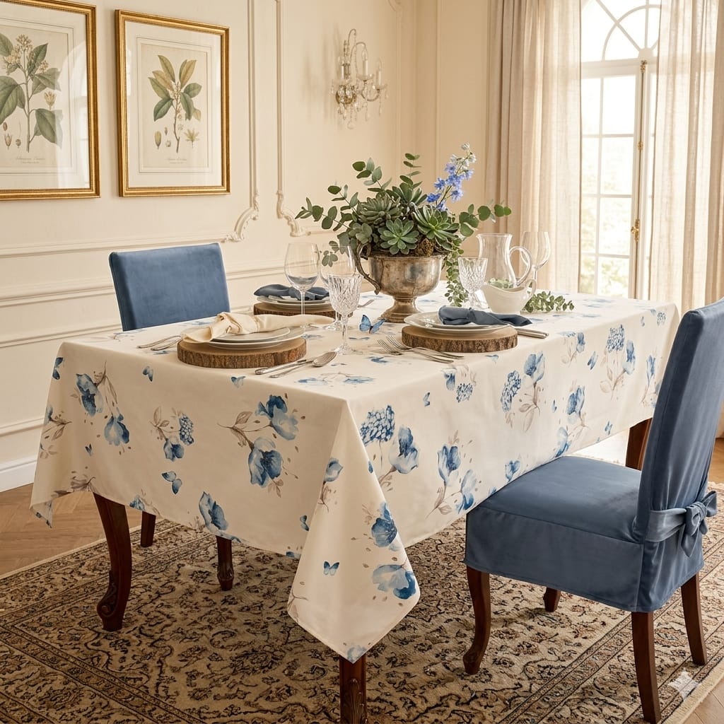 Tovaglia da Tavola Maestri Cotonieri Botanique X6 Cotone - The King Luxury