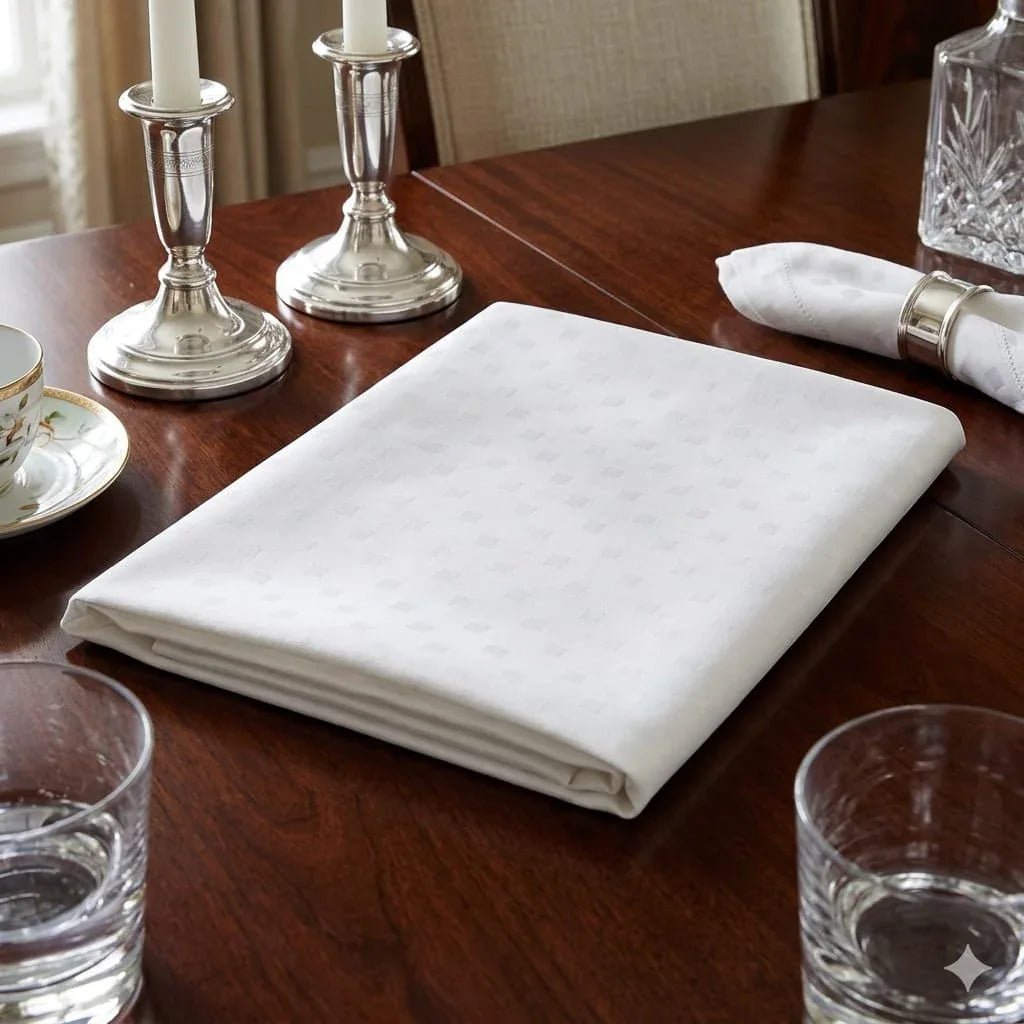 Tovaglia da Tavola Maestri Cotonieri Damina X18 Cotone - The King Luxury