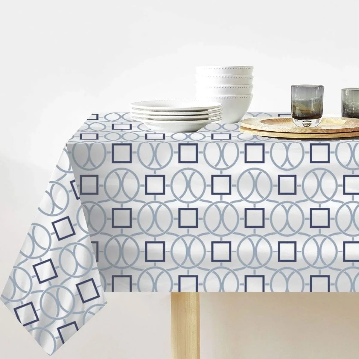 Tovaglia da Tavola X12 Maestri Cotonieri Zara con 12 Tovaglioli in Cotone - The King Luxury