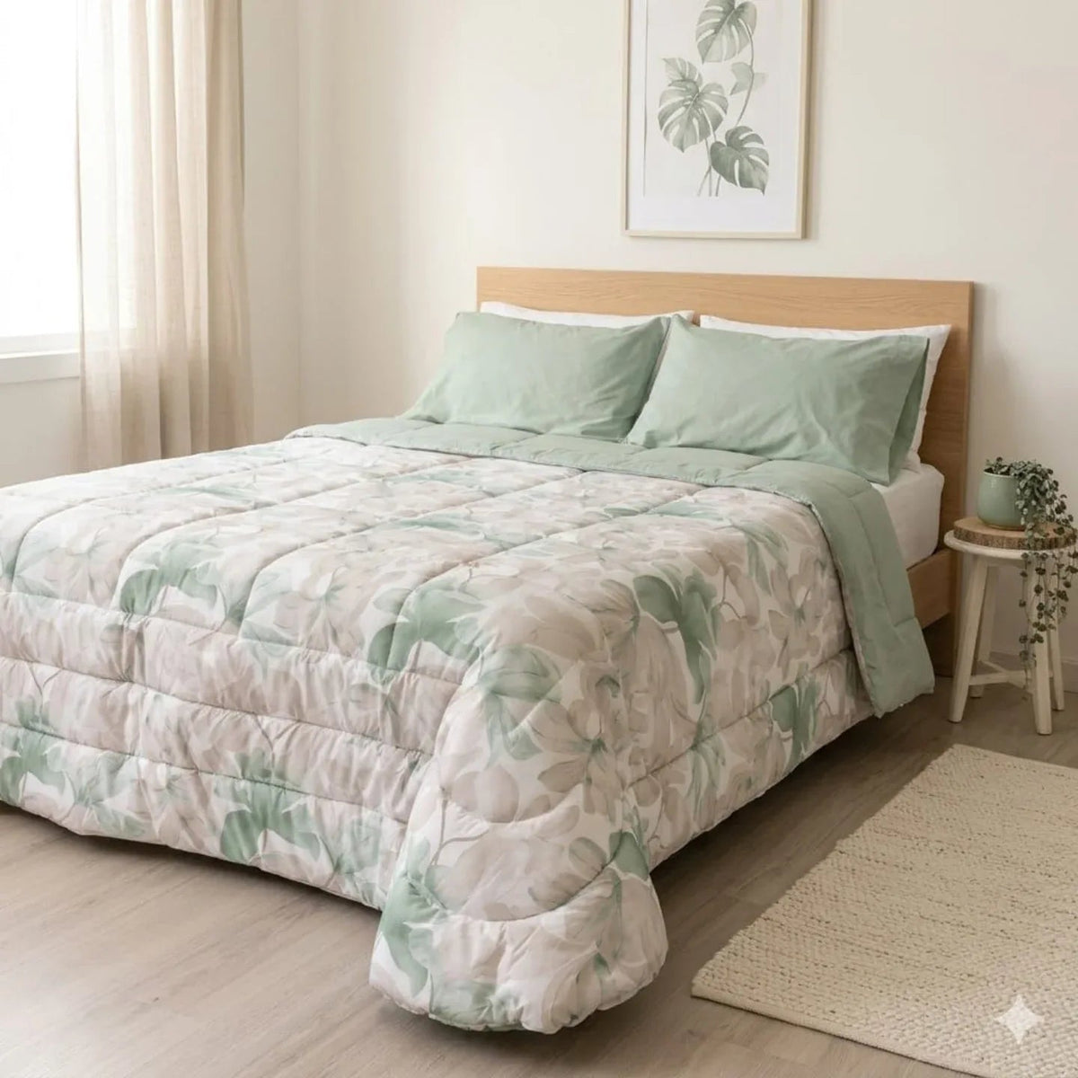 Trapuntino Matrimoniale Maestri Cotonieri Cherie 265x270 cm in Puro Cotone - The King Luxury