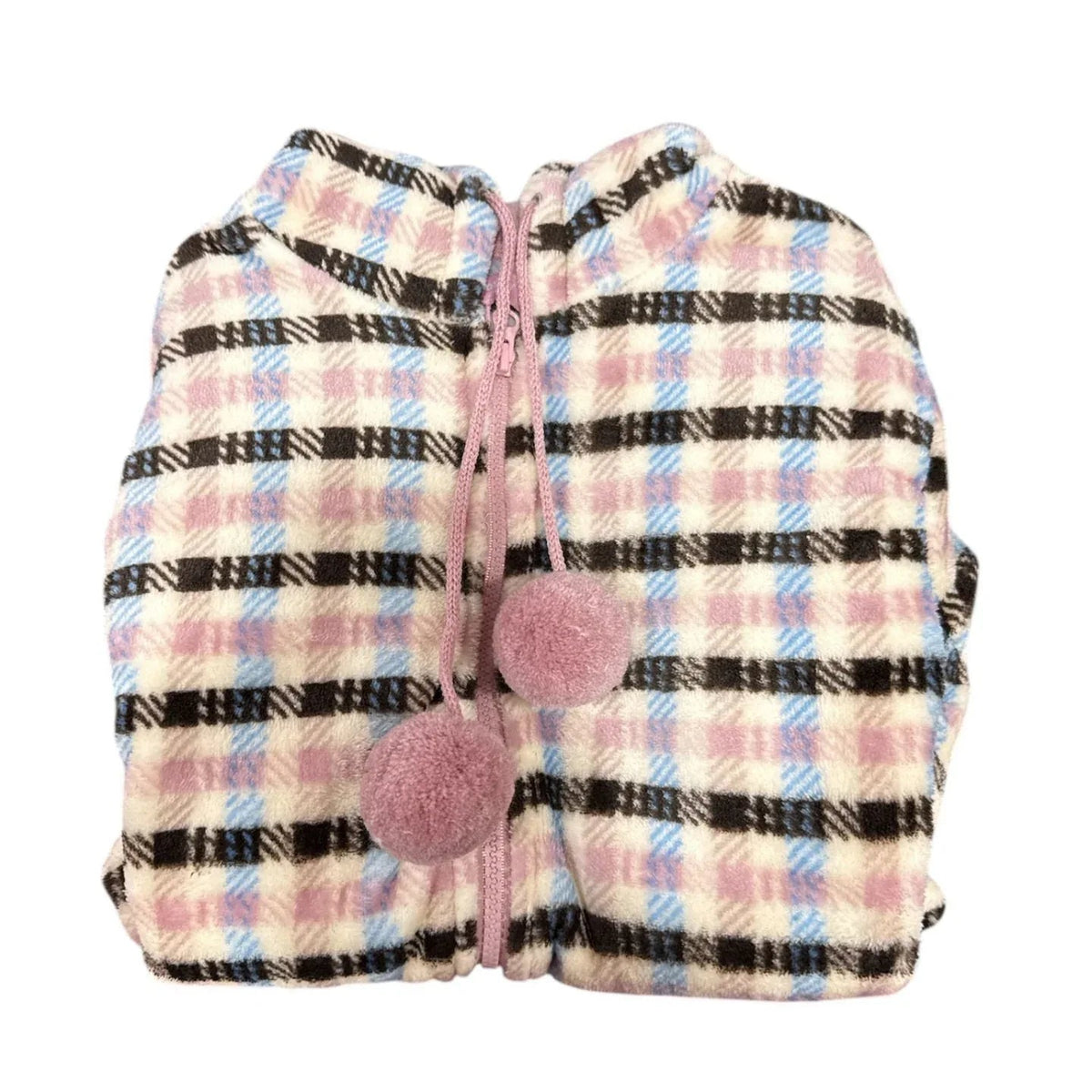 Vestaglia Ragazza Milk and Honey Adela in Flanella – Made in Italy - The King Luxury