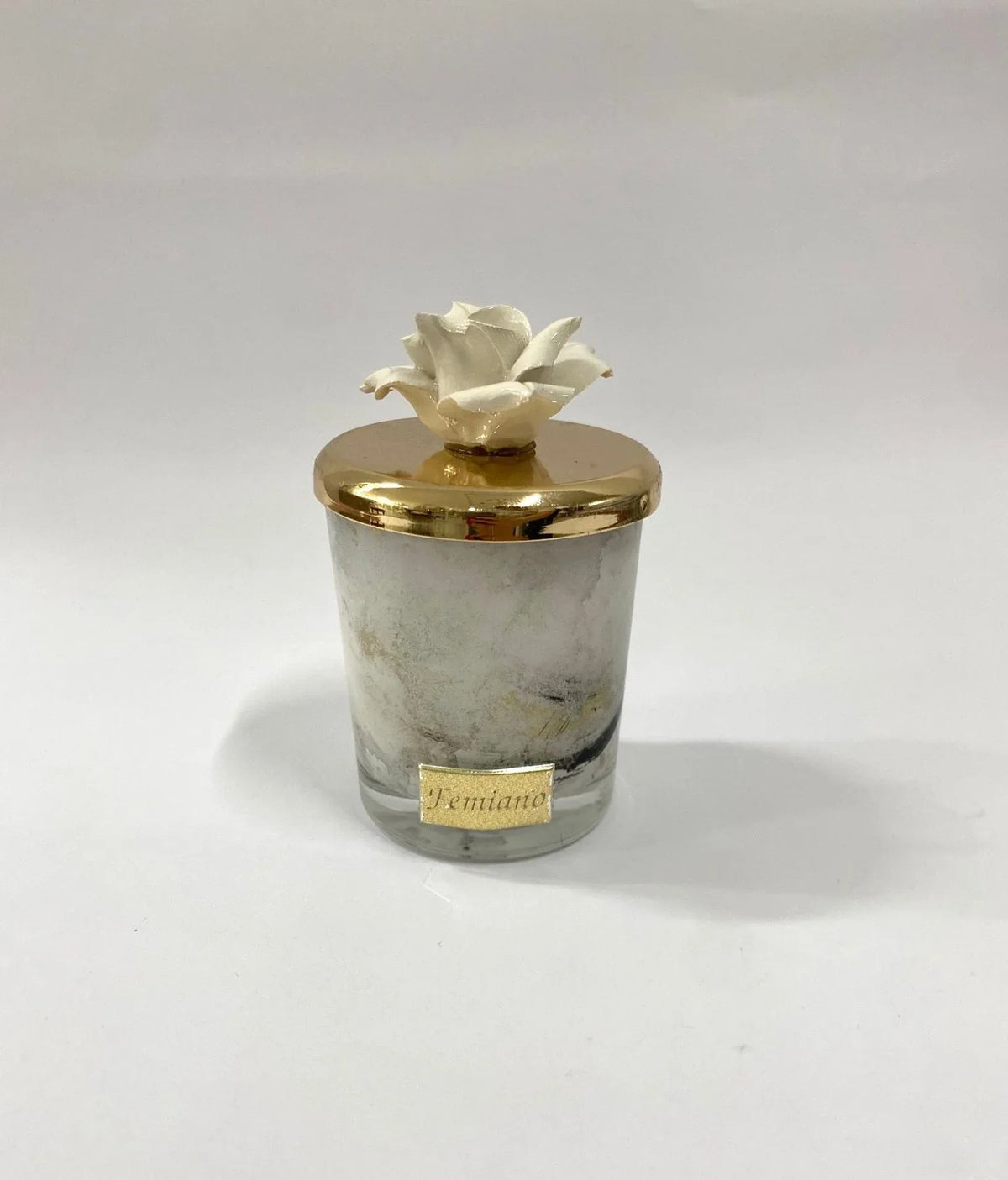 Candela Femiano Paradise – Marmo e Rosa 9x6 cm - The King Luxury
