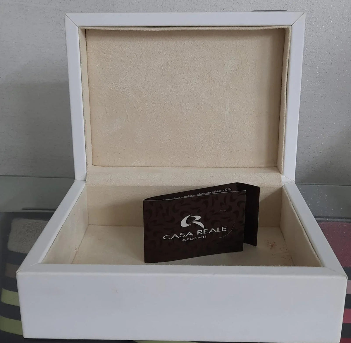 Cofanetto Gioielli Casa Reale Swarovski Argento 925 - The King Luxury