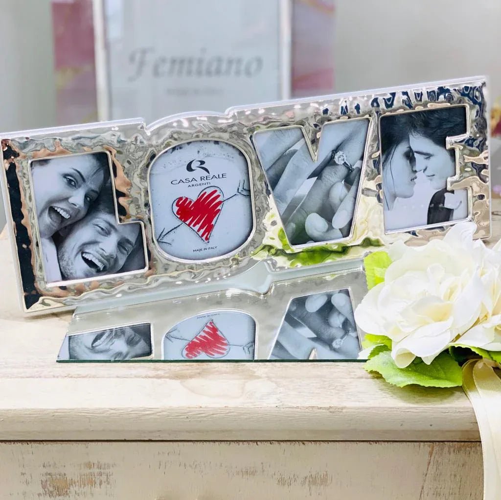 Portafoto Casa Reale Love Argento 925 - The King Luxury