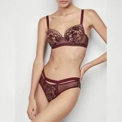 Slip Donna Gisela Burdeos - The King Luxury