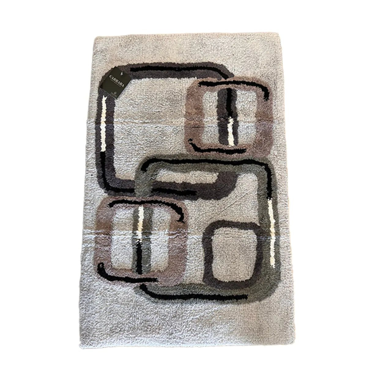 Tappeto Bagno Mirabello Carrara Asako 70 x 140 CM 100% Cotone - The King Luxury