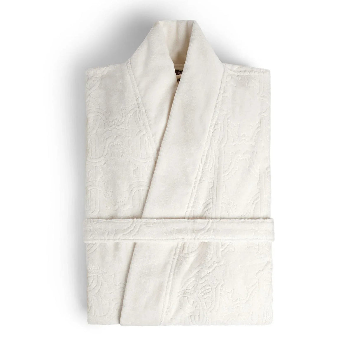 Accappatoio Logo XXL Roberto Cavalli Bianco Cotone - The King Luxury