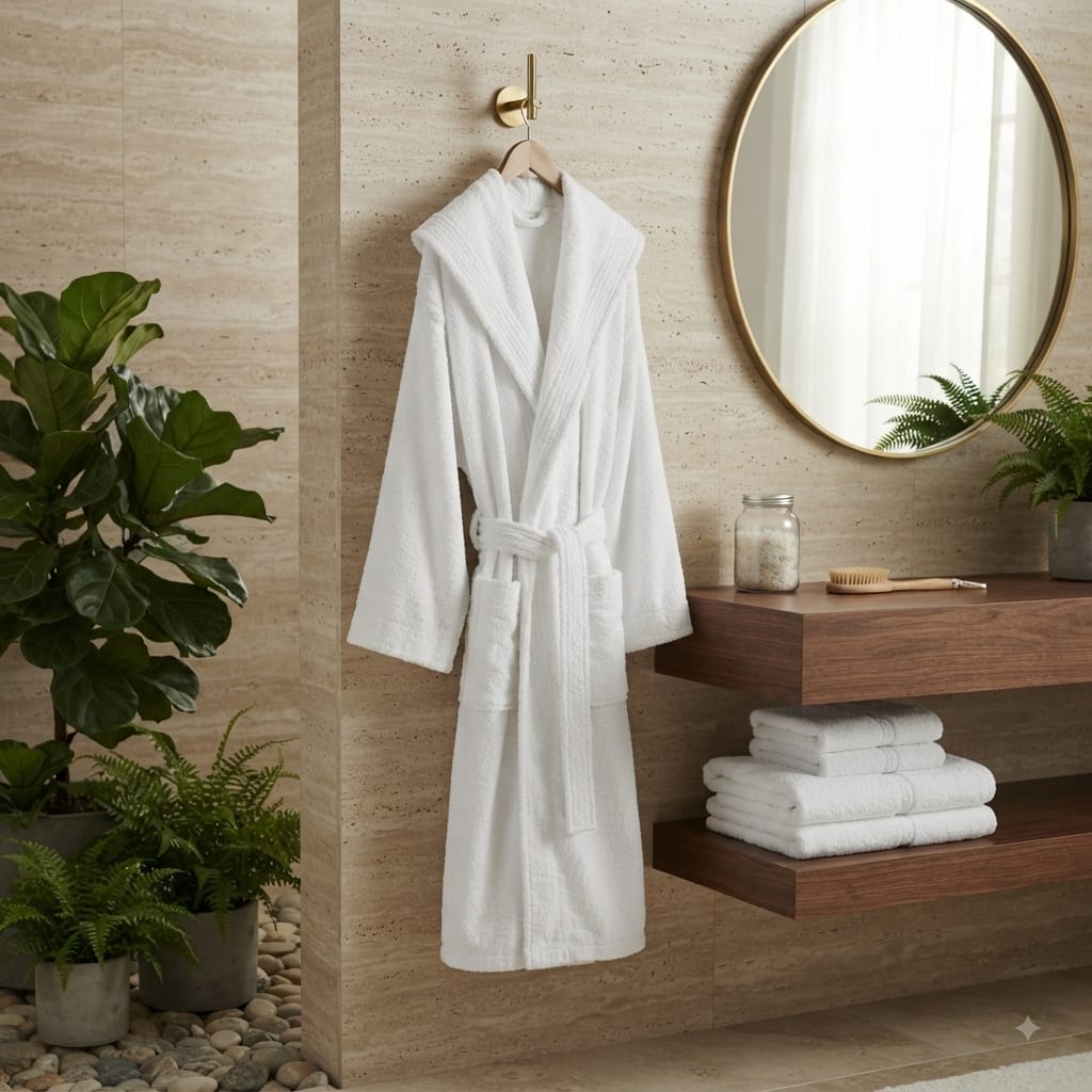 Accappatoio Milk And Honey Caledonia L Spugna di Cotone - The King Luxury