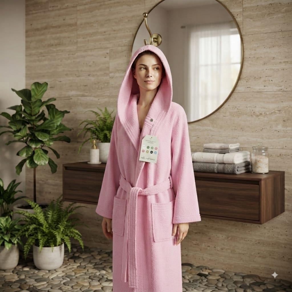 Accappatoio Milk And Honey Caledonia L Spugna di Cotone - The King Luxury