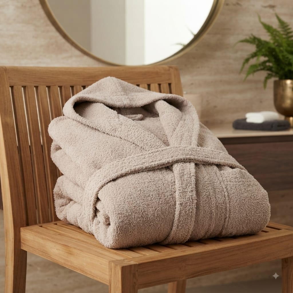 Accappatoio Milk And Honey Caledonia L Spugna di Cotone - The King Luxury