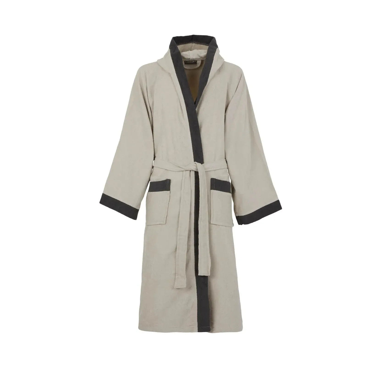 Accappatoio Voyage L/XL Carrara Microspugna Cotone - The King Luxury