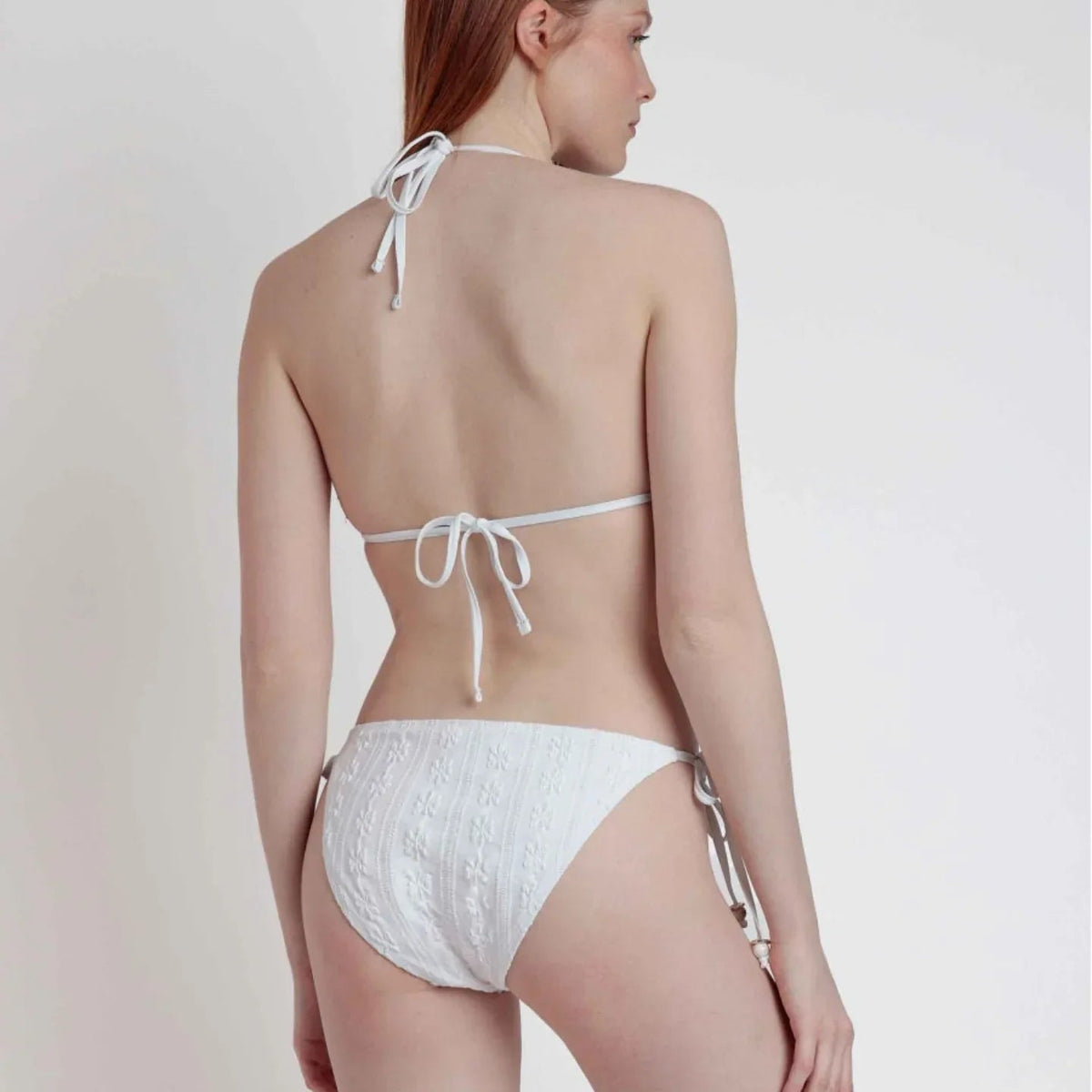 Bikini Donna Admas 15495 - 0 Cortina Isola con Jacquard Floreale - The King Luxury
