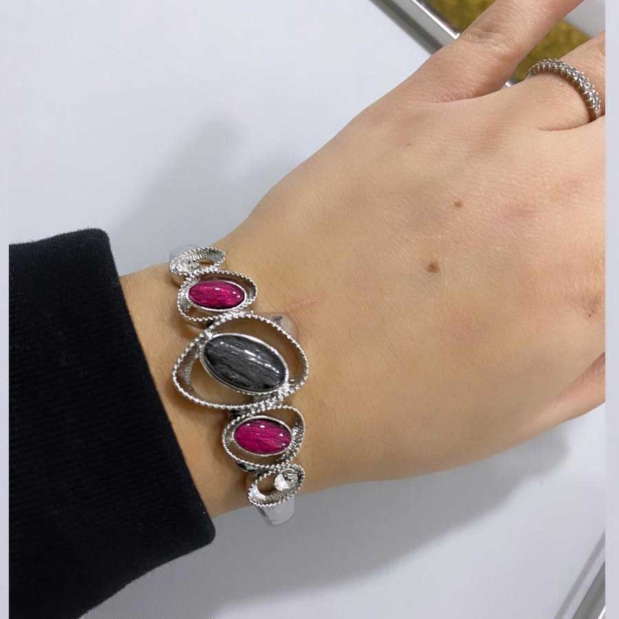 Bracciale Velvet Zaffiro Alexarte – Eleganza Profonda in Velluto - The King Luxury