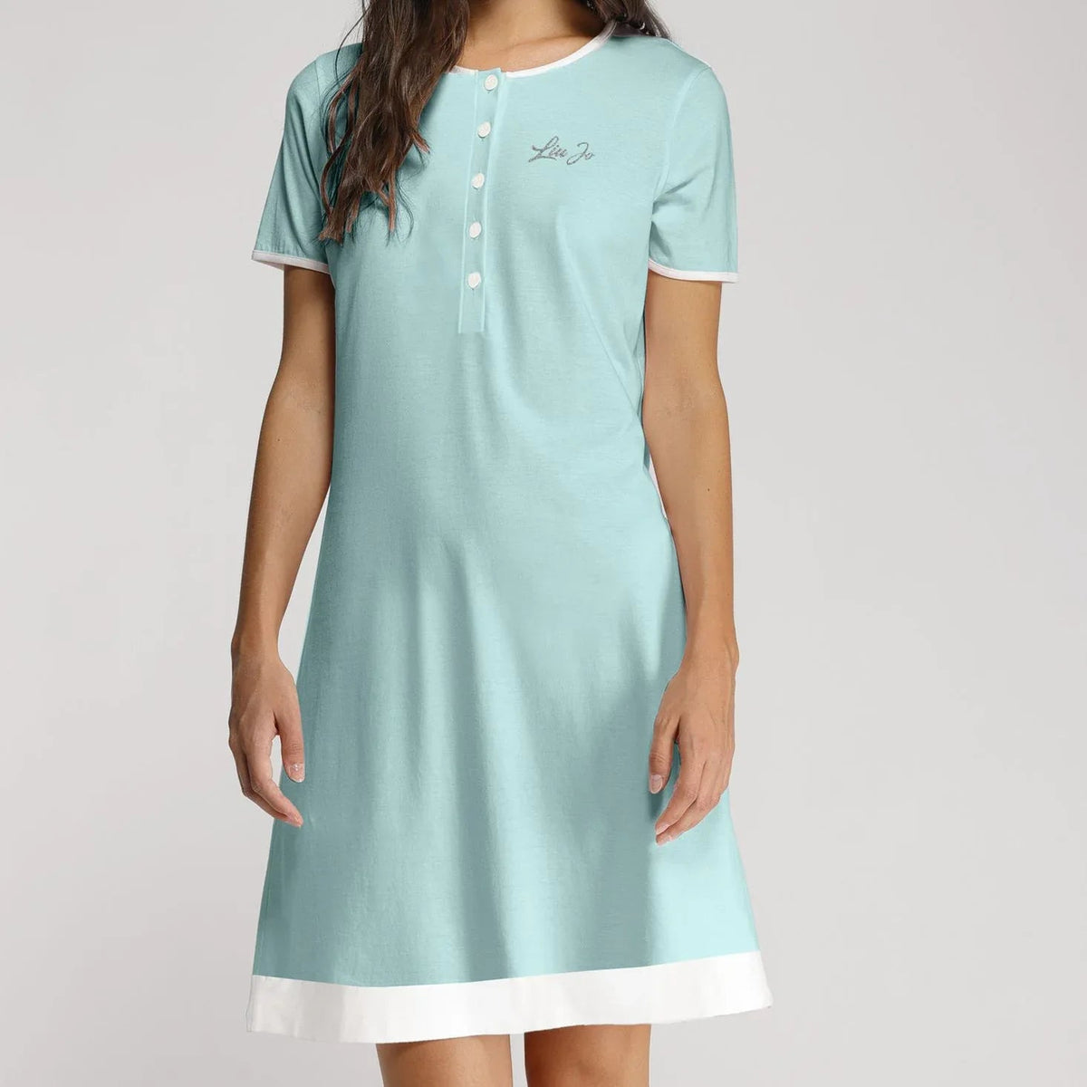 Camicia Notte Liu Jo – Aperta Davanti Cotone Modal - The King Luxury