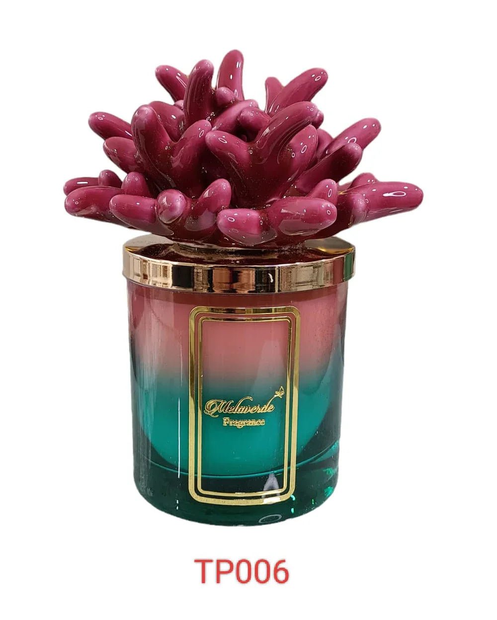 Candela Melaverde Tropicana Fucsia – Bomboniera in Porcellana - The King Luxury