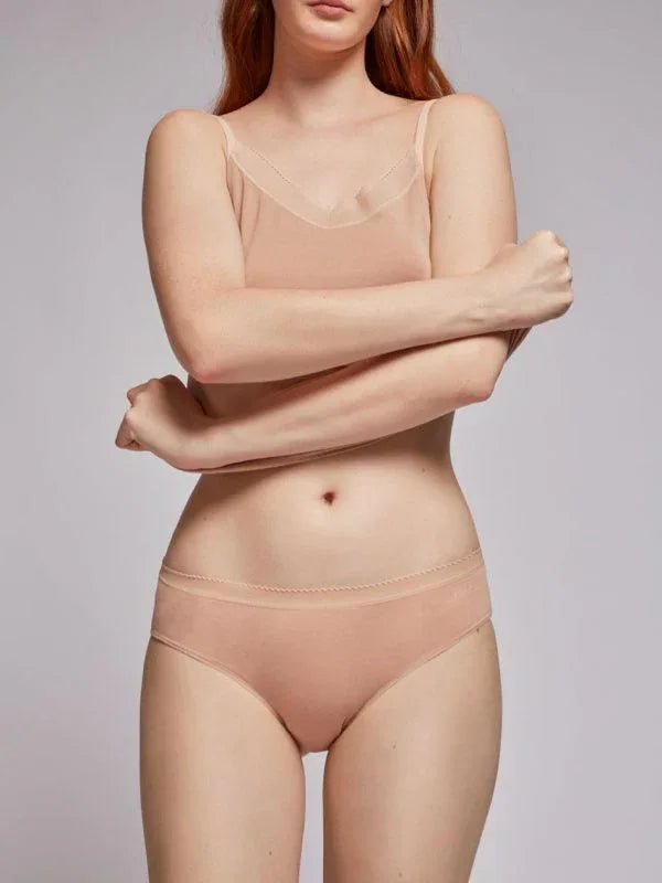 Canotta Gisela Eko Modal con Pizzo Chevron - The King Luxury