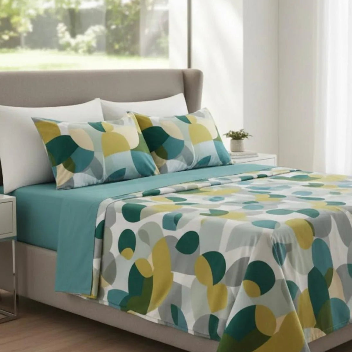 Completo Lenzuola Cotone Randi Atelier 29 Matrimoniale – Percalle - The King Luxury