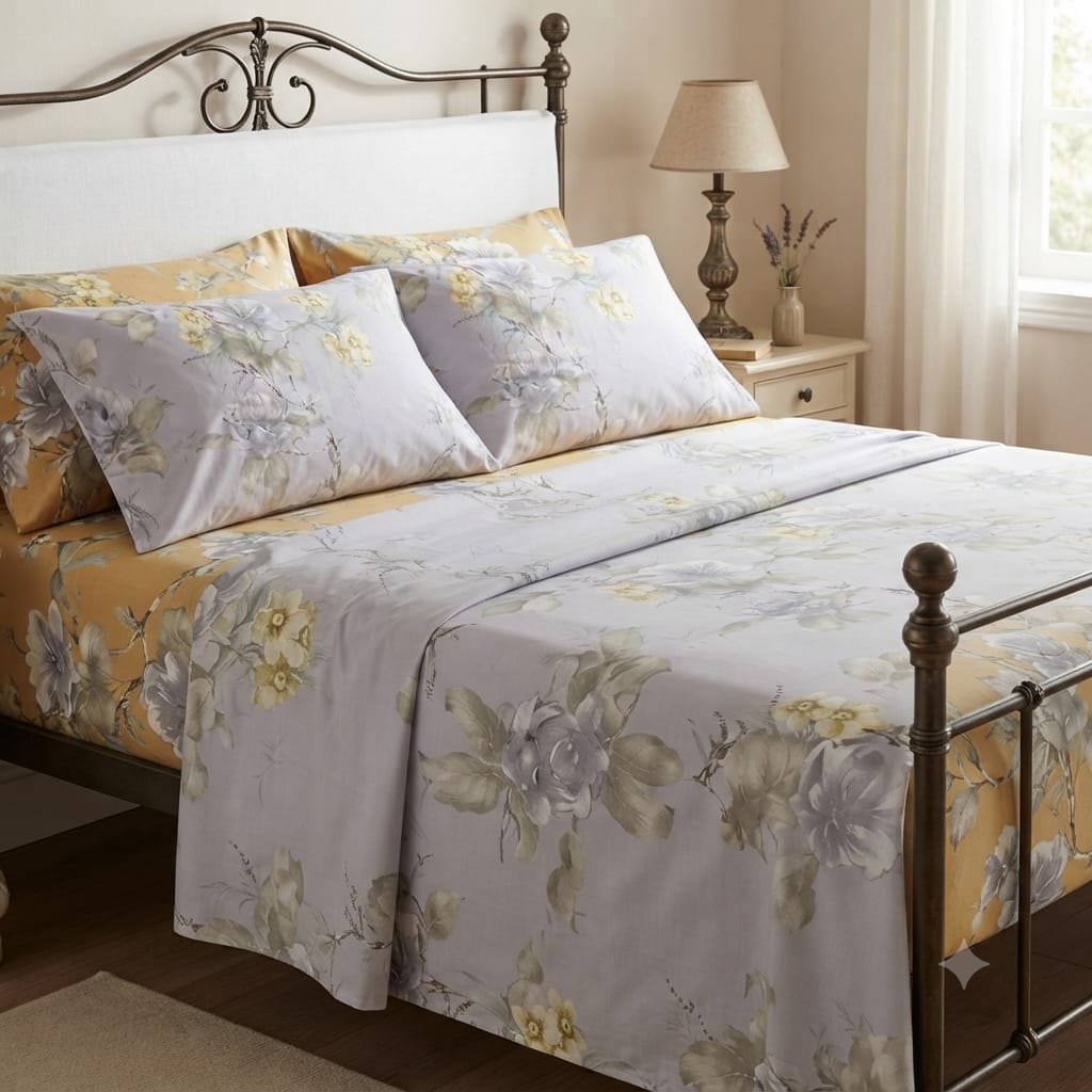 Completo Lenzuola Cotone Randi Atelier 31 Matrimoniale – Percalle - The King Luxury