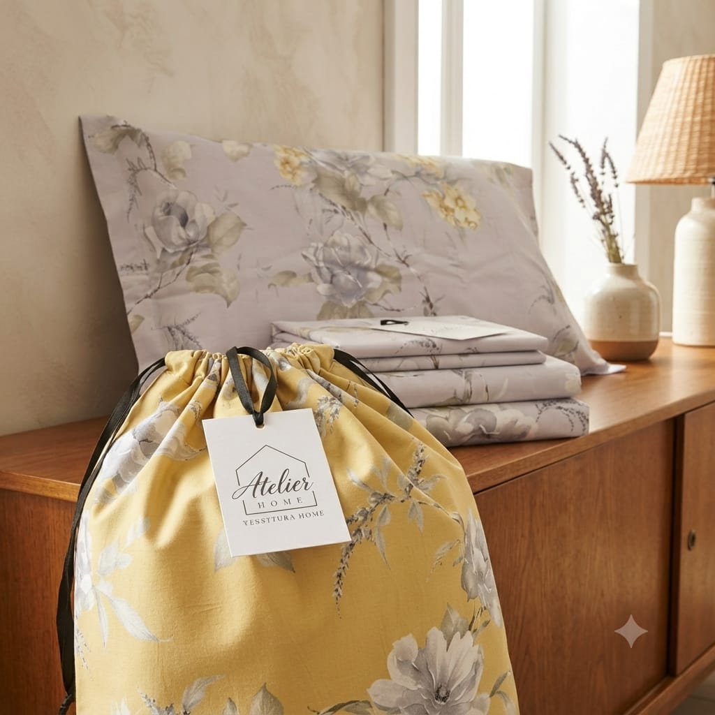 Completo Lenzuola Cotone Randi Atelier 31 Matrimoniale – Percalle - The King Luxury