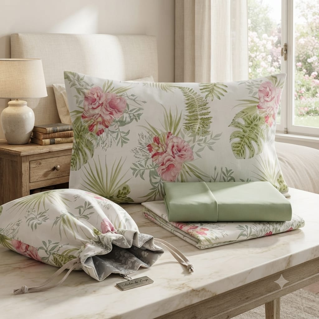 Completo Lenzuola Cotone Randi Atelier 35 Matrimoniale – Percalle - The King Luxury