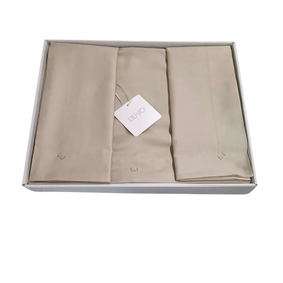 Completo Lenzuola Liu Jo Rasatello Matrimoniale Cotone - The King Luxury