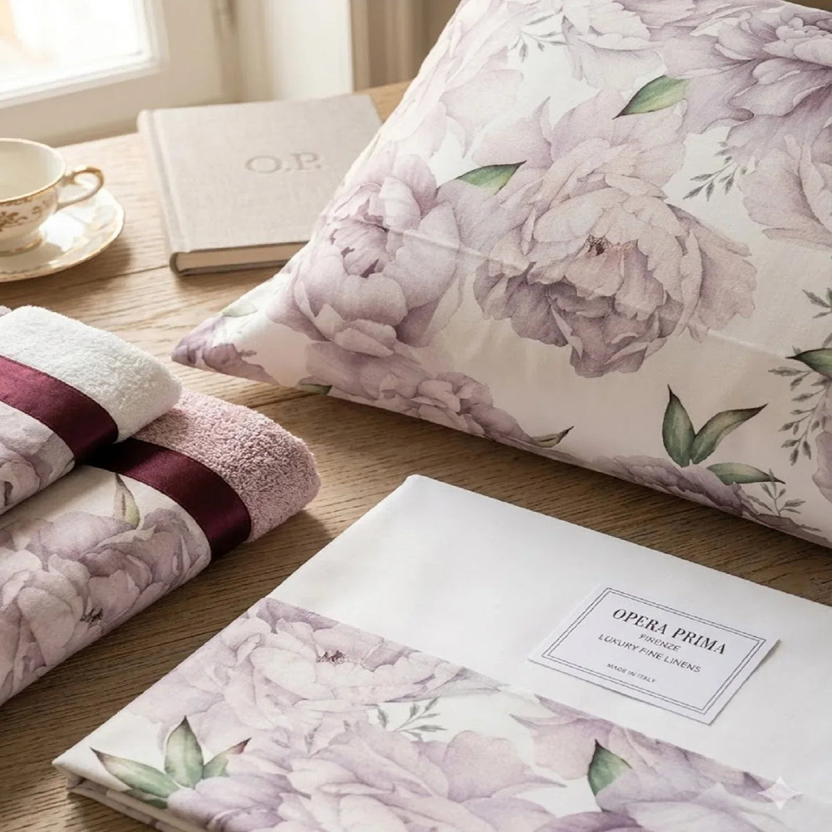 Coordinato Opera Prima Tribeca Matrimoniale + Completo Lenzuola Cotone - The King Luxury