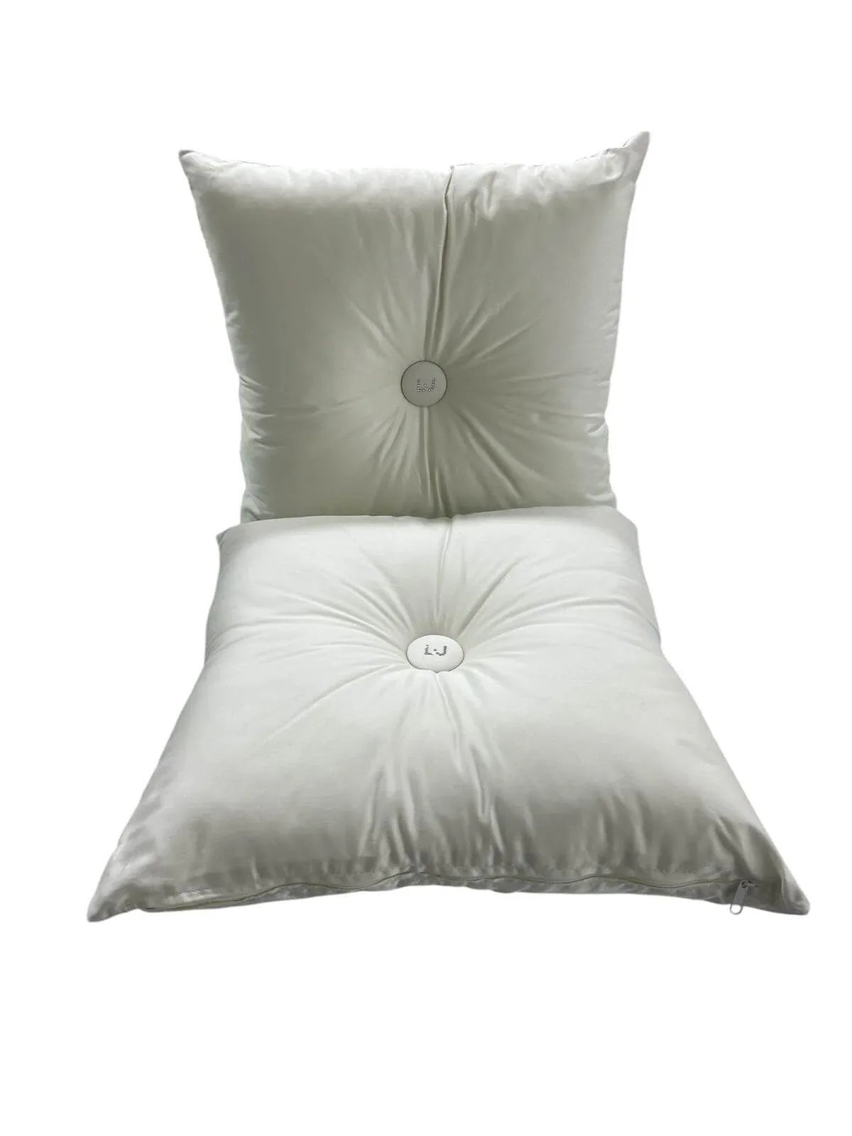 Cuscino Arredo Liu Jo 40x40 Raso di Cotone con Bottone - The King Luxury