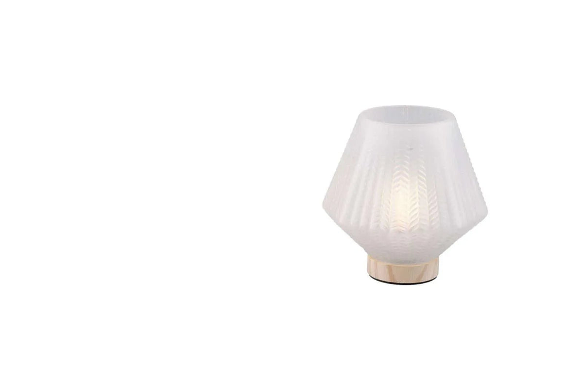 Lampada Bianca Vetro Special Gifts – Bomboniera 12,5x18 cm con Scatola - The King Luxury