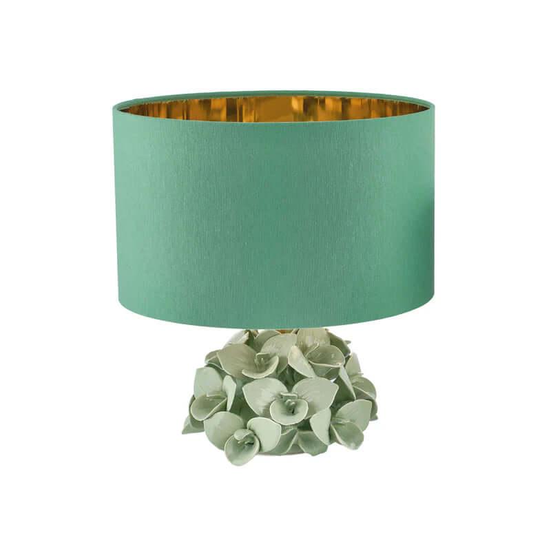 Lume Orchidea Porcellana 40 cm Melaverde Made in Italy - The King Luxury