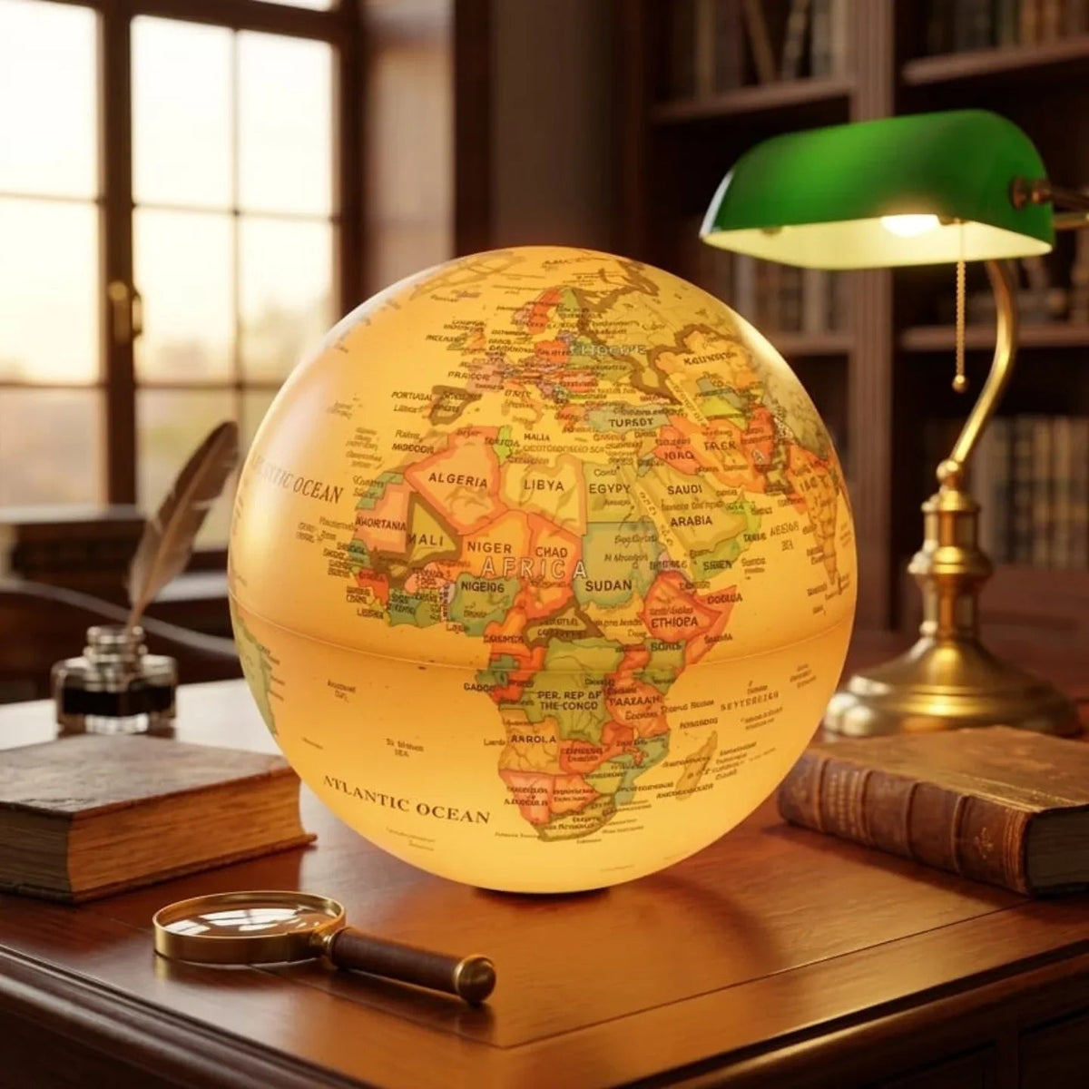 Mappamondo Miniatura Oro – Evviva 6120/O - The King Luxury