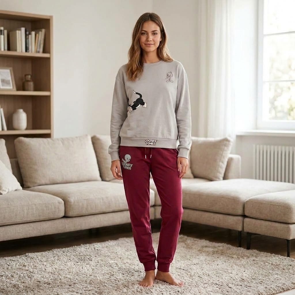 Pigiama Autunno/Inverno Donna Gisela 2/20473S L - The King Luxury