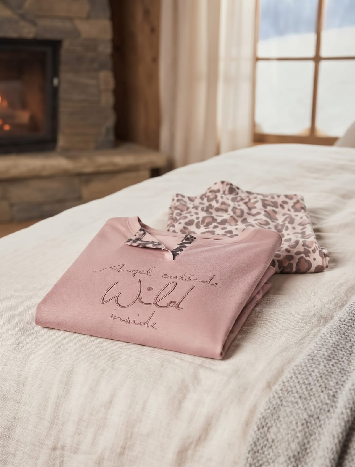 Pigiama Autunno/Inverno Donna Karel SK1071PLD M 100% CO - The King Luxury