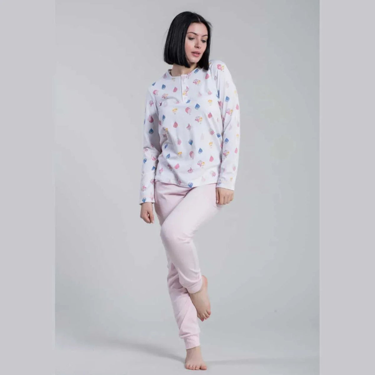 Pigiama Autunno/Inverno Donna Milk And Honey Ballon Cotone - The King Luxury